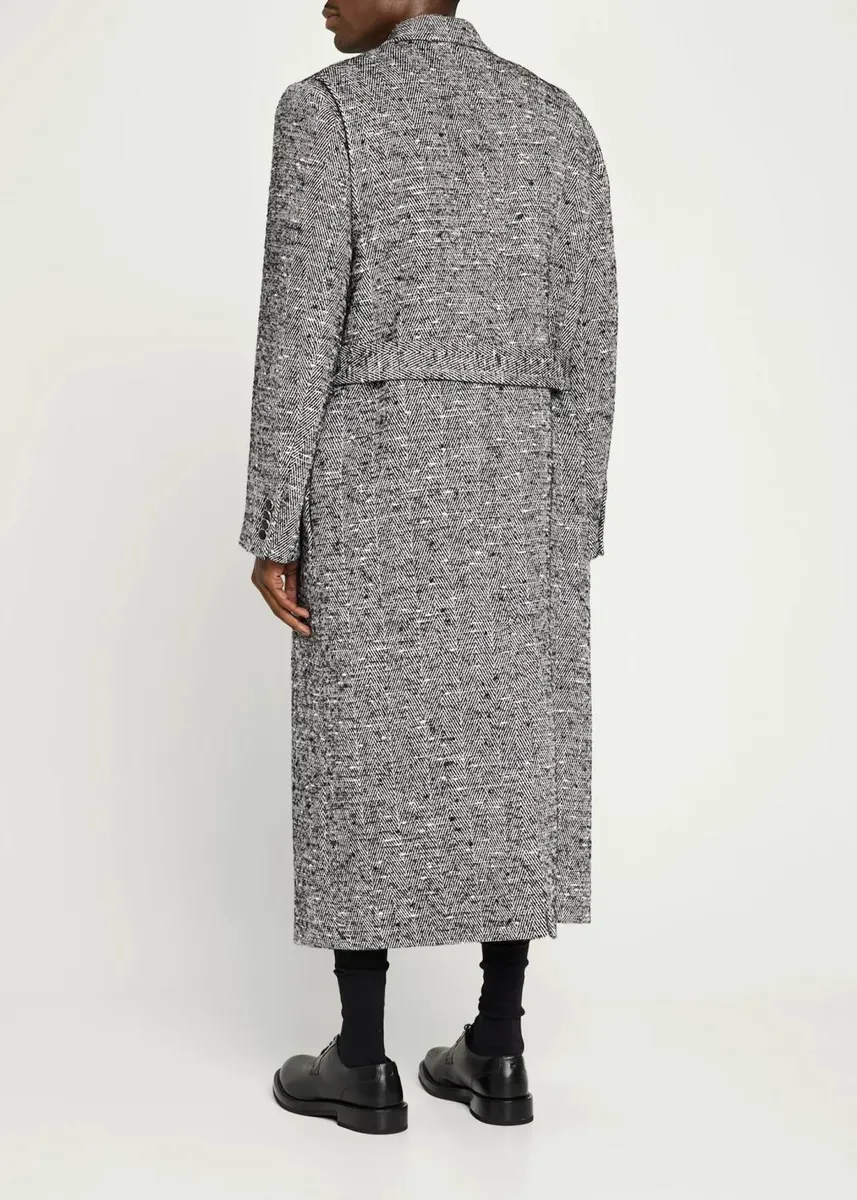 PUBLIC SCHOOL NEW YORK Men's Steinway Herringbone Coat | Thumbnail 3 PUBLIC SCHOOL NEW YORK Men's Steinway Herringbone Coat | Thumbnail 3