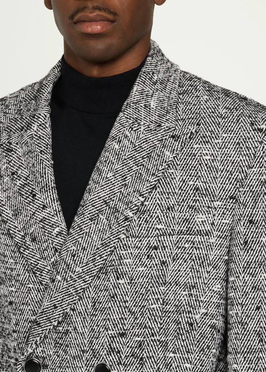 PUBLIC SCHOOL NEW YORK Men's Steinway Herringbone Coat | Thumbnail 5 PUBLIC SCHOOL NEW YORK Men's Steinway Herringbone Coat | Thumbnail 5