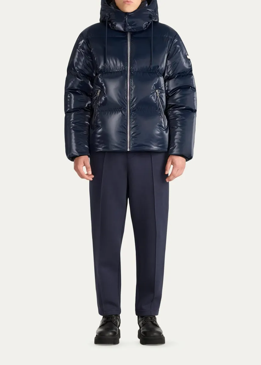 Mackage Men's Kent-Glo High-Gloss Down Jacket | Thumbnail 2 Mackage Men's Kent-Glo High-Gloss Down Jacket | Thumbnail 2