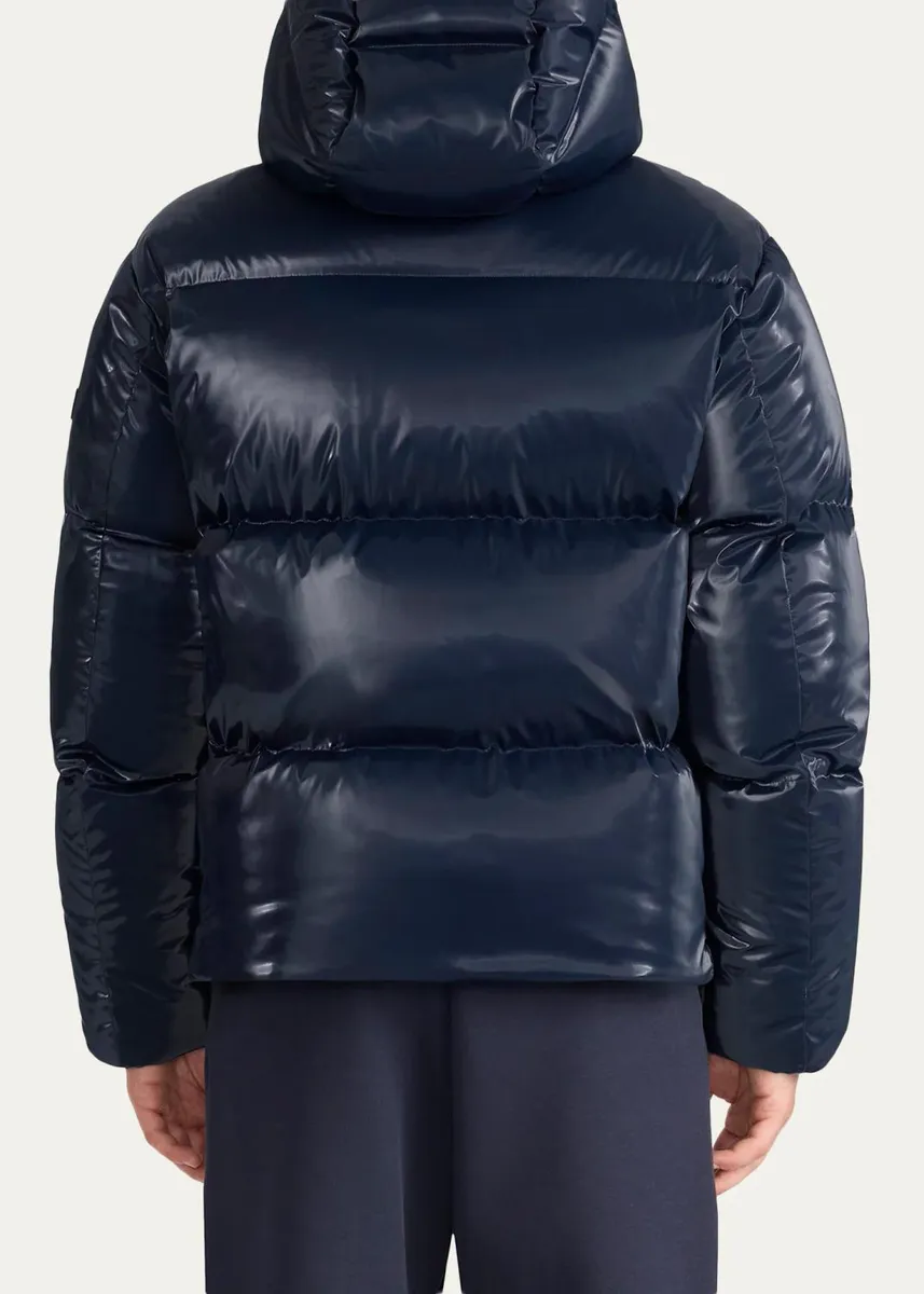 Mackage Men's Kent-Glo High-Gloss Down Jacket | Thumbnail 3 Mackage Men's Kent-Glo High-Gloss Down Jacket | Thumbnail 3