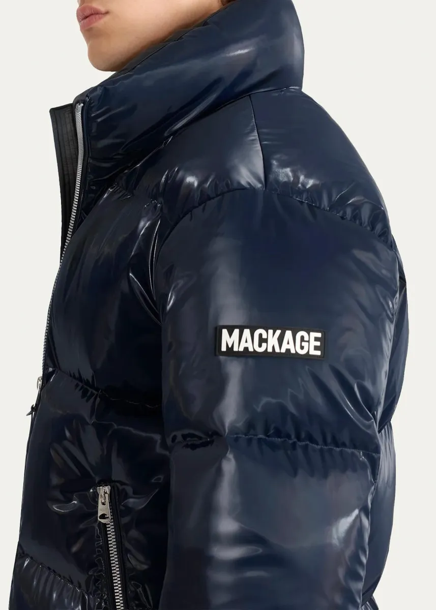Mackage Men's Kent-Glo High-Gloss Down Jacket | Thumbnail 5 Mackage Men's Kent-Glo High-Gloss Down Jacket | Thumbnail 5