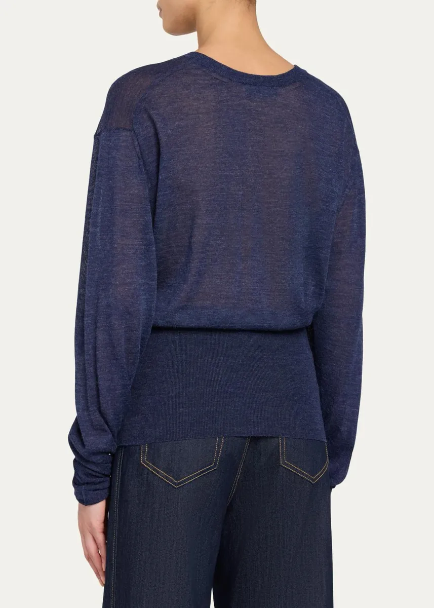 Haikure Joyce V-Neck Sweater | Thumbnail 3