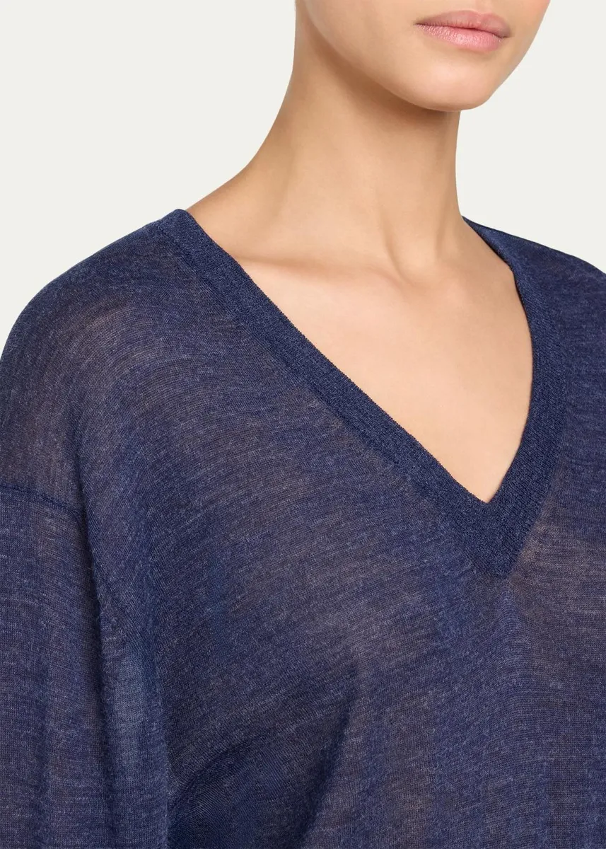 Haikure Joyce V-Neck Sweater | Thumbnail 5