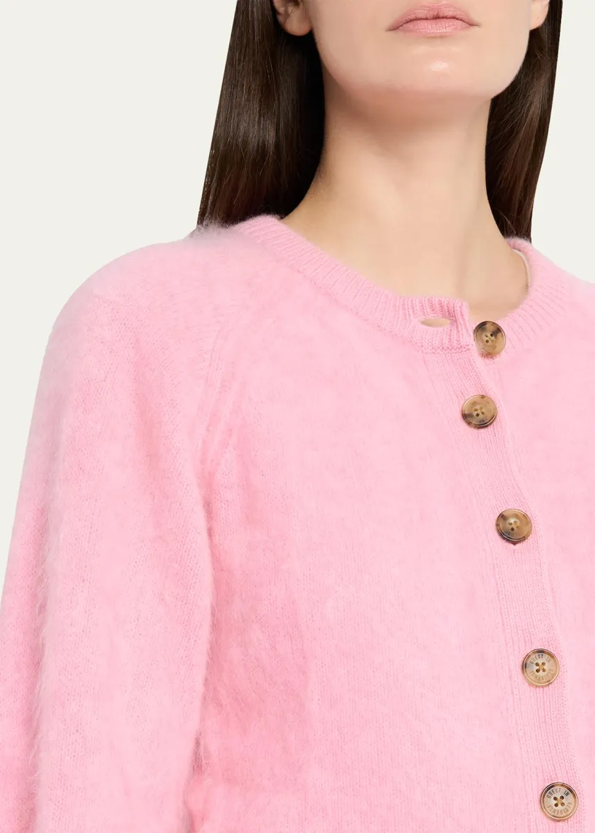 Guest In Residence Grizzly Sculpted Cashmere Cardigan | Thumbnail 5