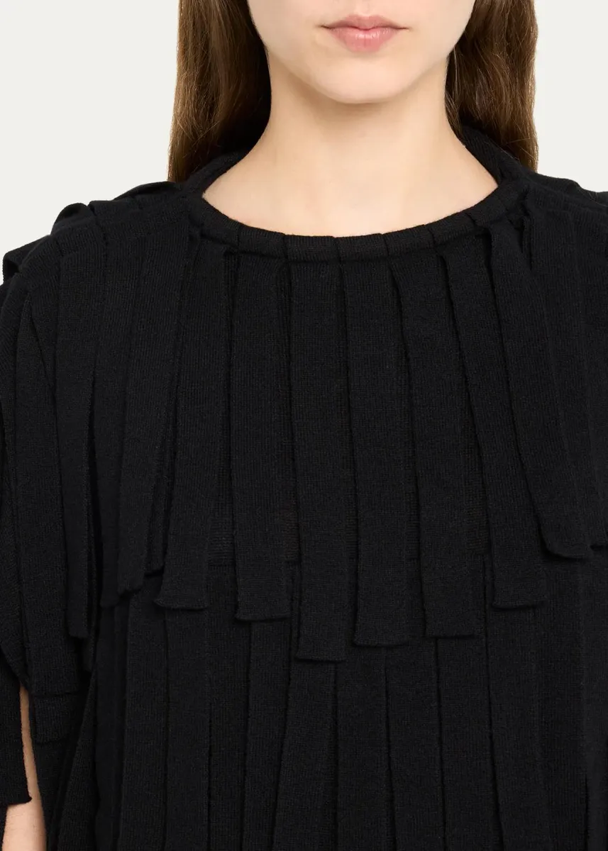 Haikure Natalia Tiered Fringe Wool Top | Thumbnail 5 Haikure Natalia Tiered Fringe Wool Top | Thumbnail 5