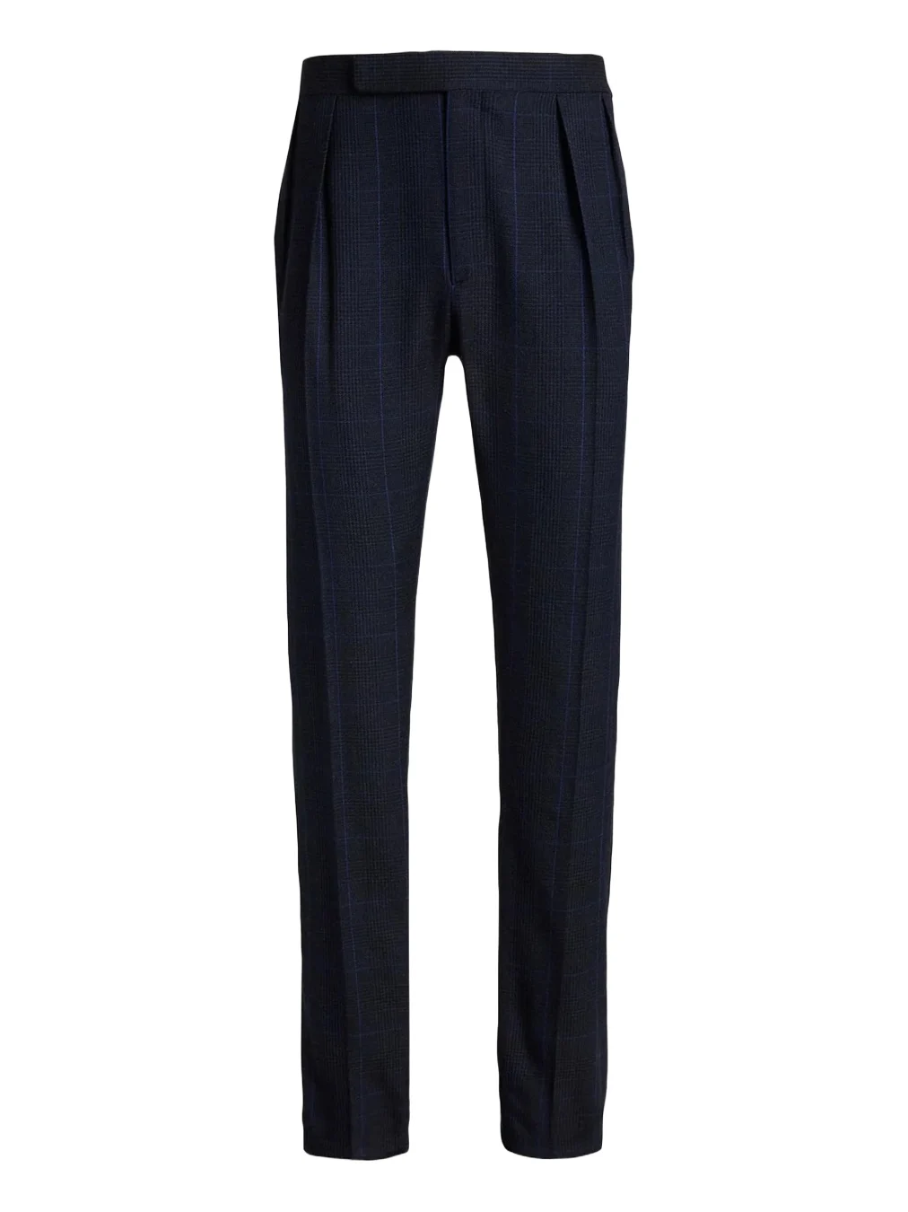 Men's Gregory Hand-Tailored Cashmere Pleated Trousers Men's Gregory Hand-Tailored Cashmere Pleated Trousers