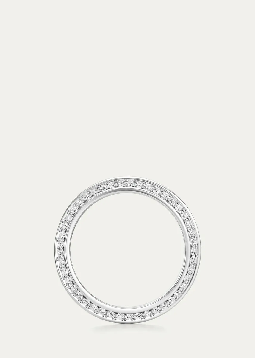 Bhansali 18K White Gold Diamond Band Ring | Thumbnail 2