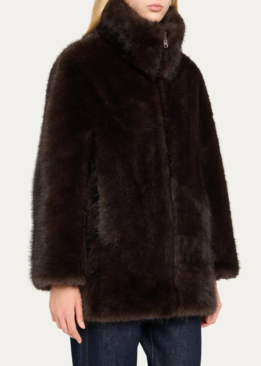 A.L.C. Jade Faux-Fur Jacket | Thumbnail 4 A.L.C. Jade Faux-Fur Jacket | Thumbnail 4