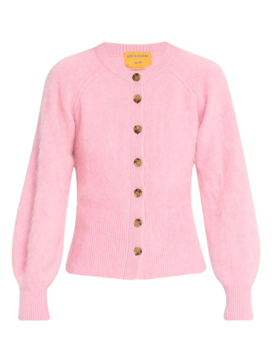 Guest In Residence Grizzly Sculpted Cashmere Cardigan