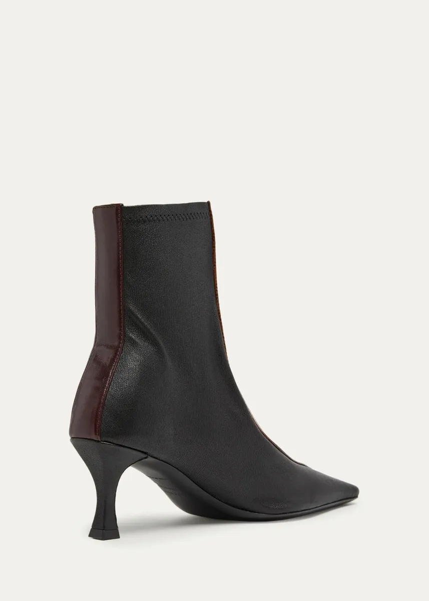 Proenza Schouler 60mm Trap Stretch Leather Ankle Boots | Thumbnail 4
