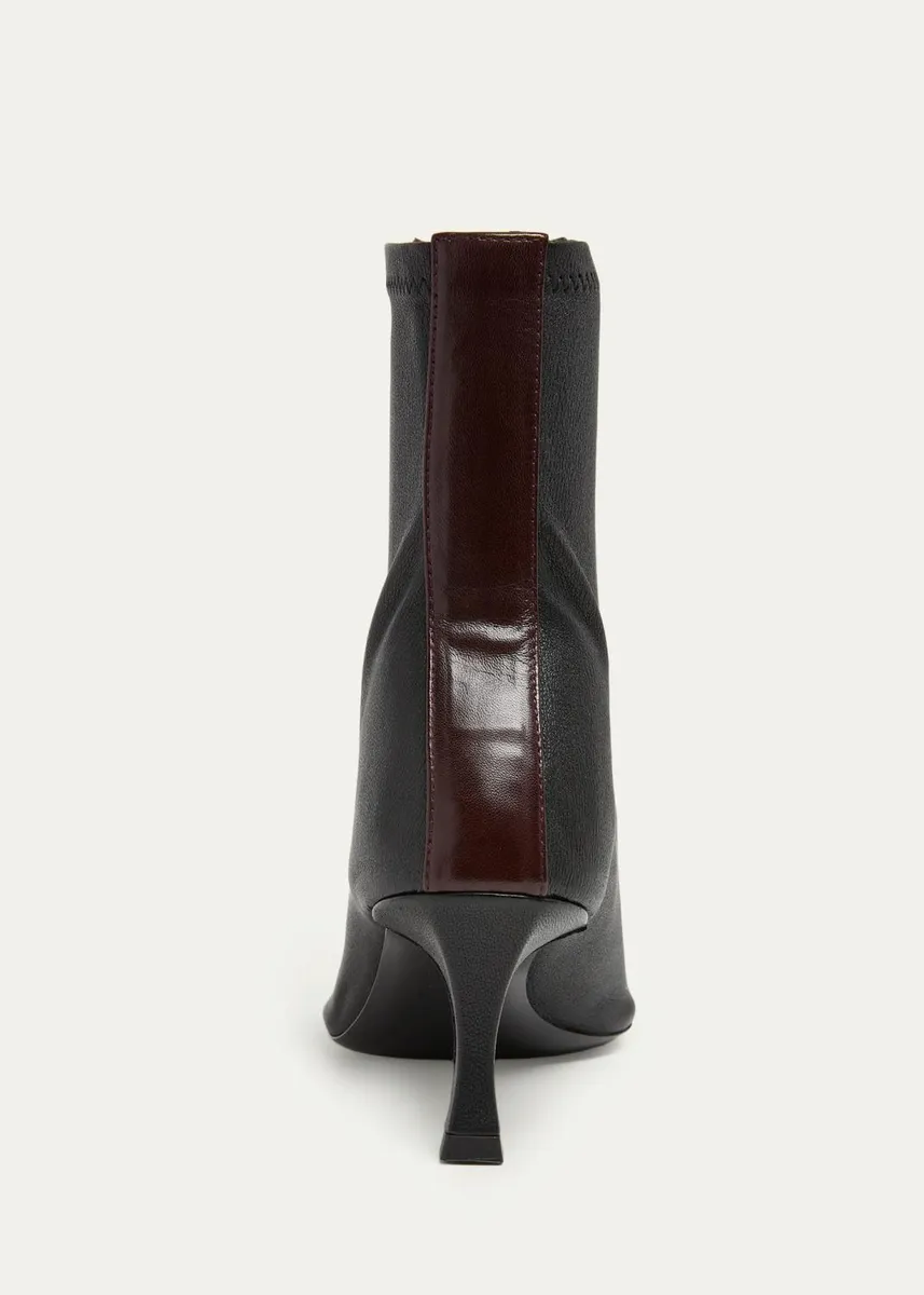 Proenza Schouler 60mm Trap Stretch Leather Ankle Boots | Thumbnail 5