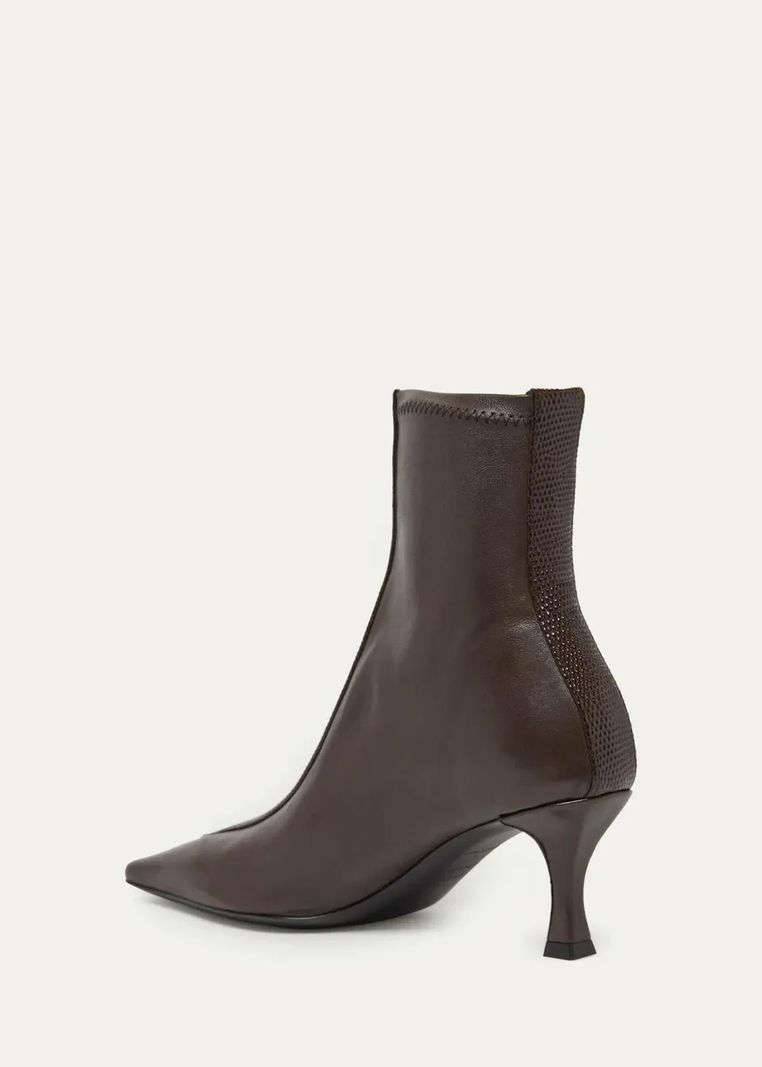 Proenza Schouler 60mm Trap Stretch Leather Ankle Boots | Thumbnail 4 Proenza Schouler 60mm Trap Stretch Leather Ankle Boots | Thumbnail 4