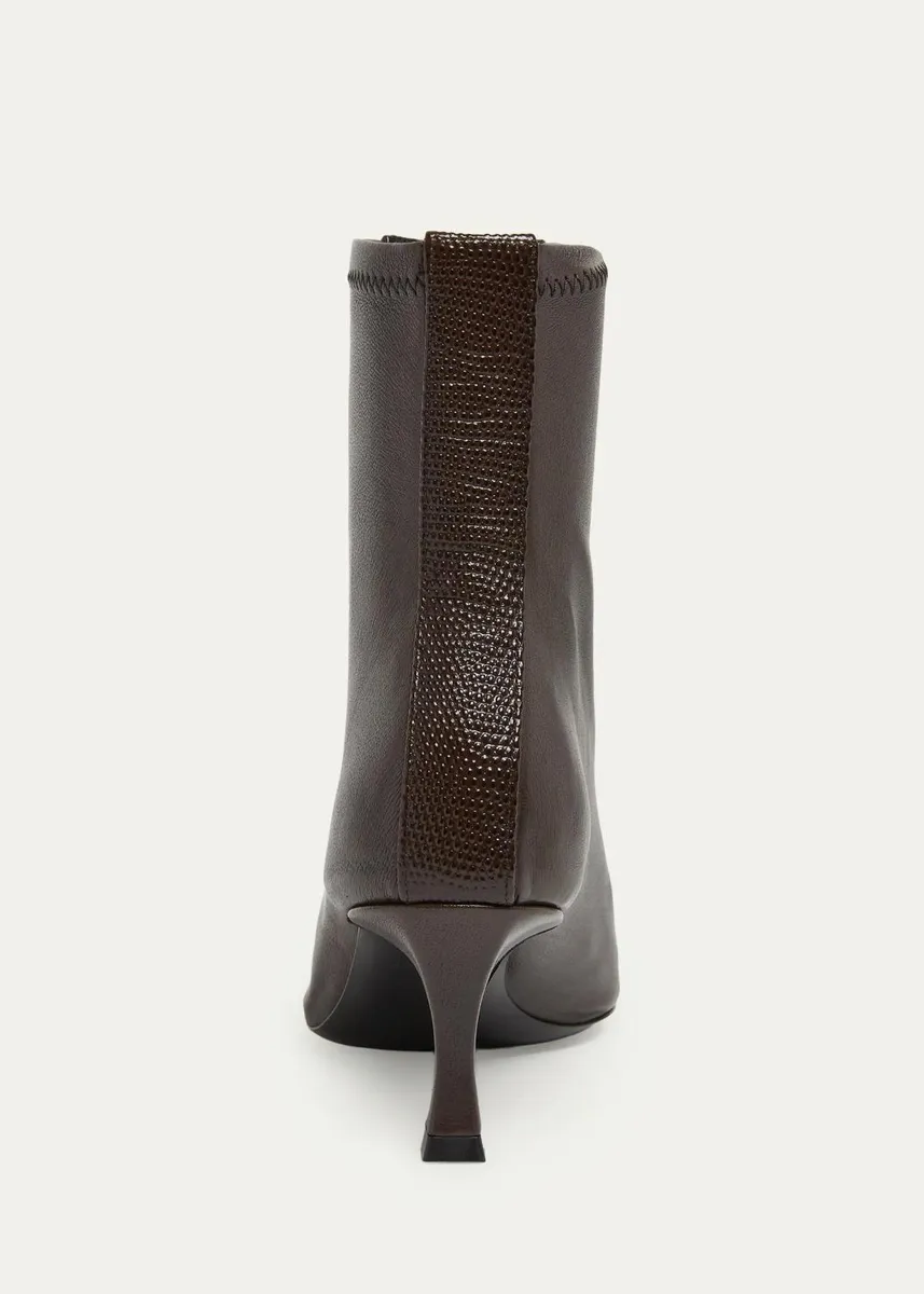 Proenza Schouler 60mm Trap Stretch Leather Ankle Boots | Thumbnail 5 Proenza Schouler 60mm Trap Stretch Leather Ankle Boots | Thumbnail 5