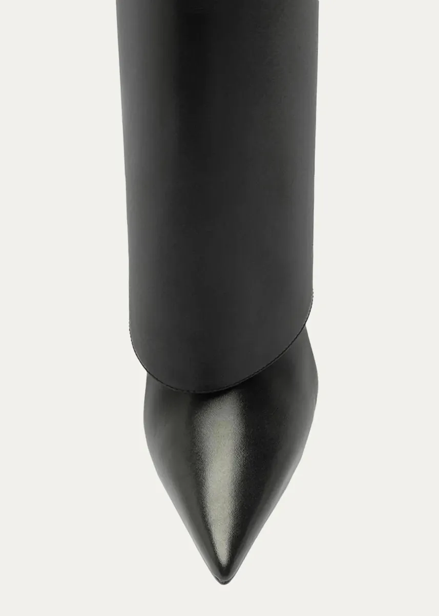 Alexandre Birman 100mm Holly Leather Knee-High Boots | Thumbnail 4