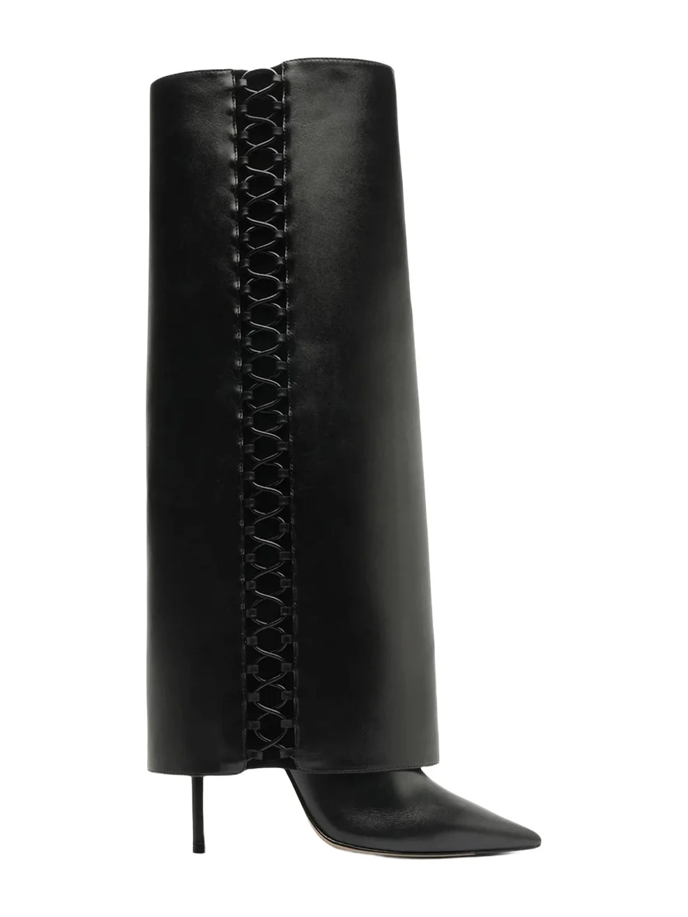 Alexandre Birman 100mm Holly Leather Knee-High Boots