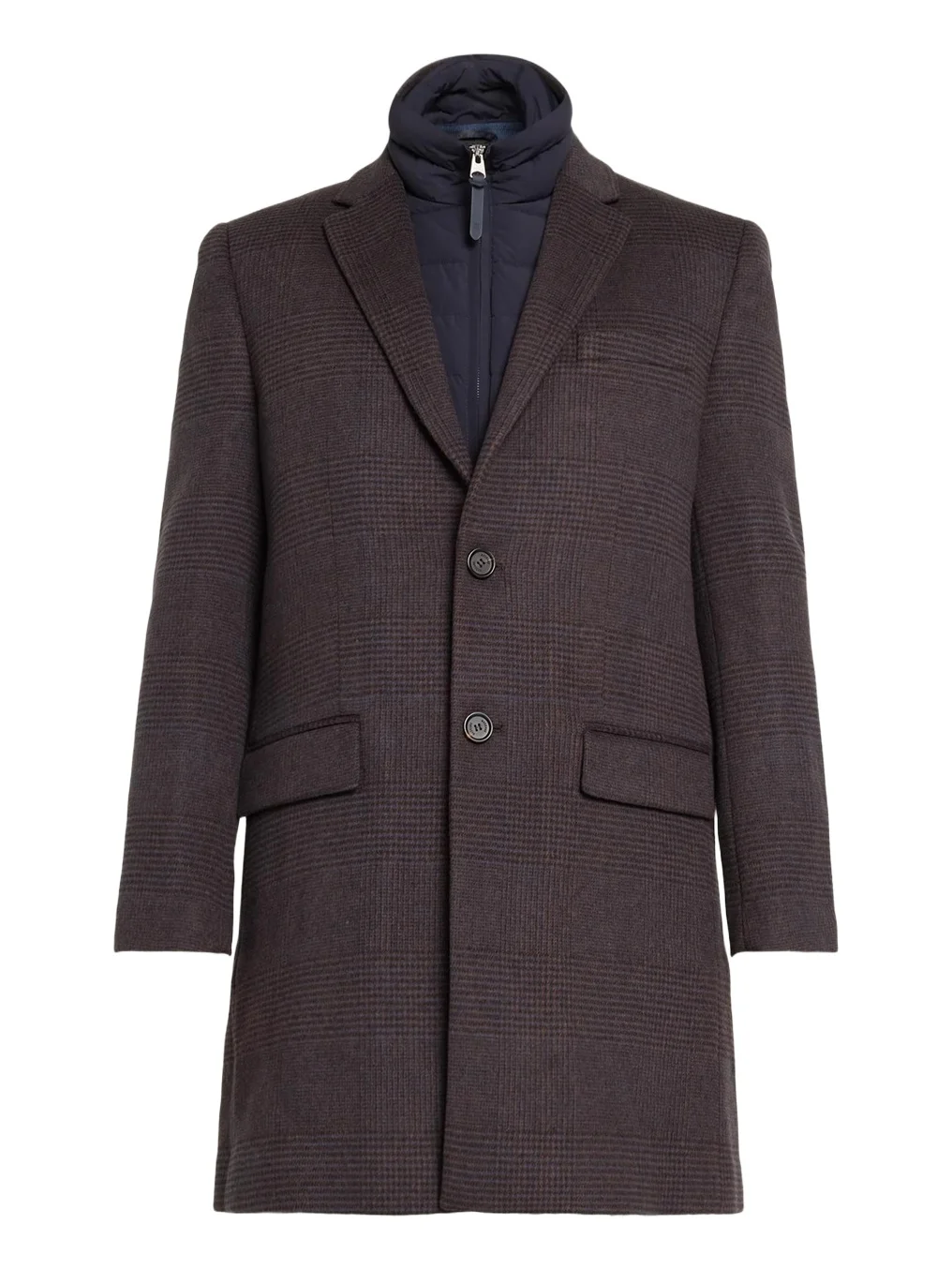 Mackage Men's Emmanuel Double-Face Wool Check Shirt Jacket