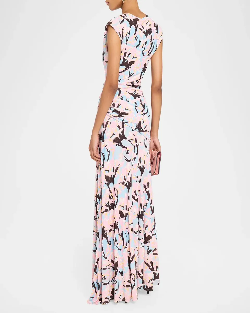 Ulla Johnson x Cassi Namoda Daphne Floral Jersey Maxi Dress | Thumbnail 3