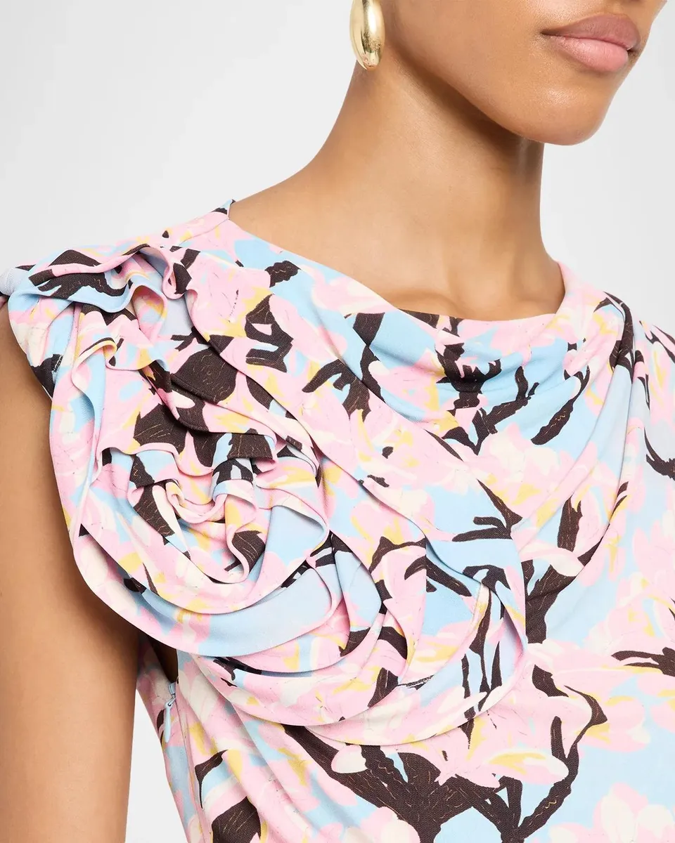 Ulla Johnson x Cassi Namoda Daphne Floral Jersey Maxi Dress | Thumbnail 5