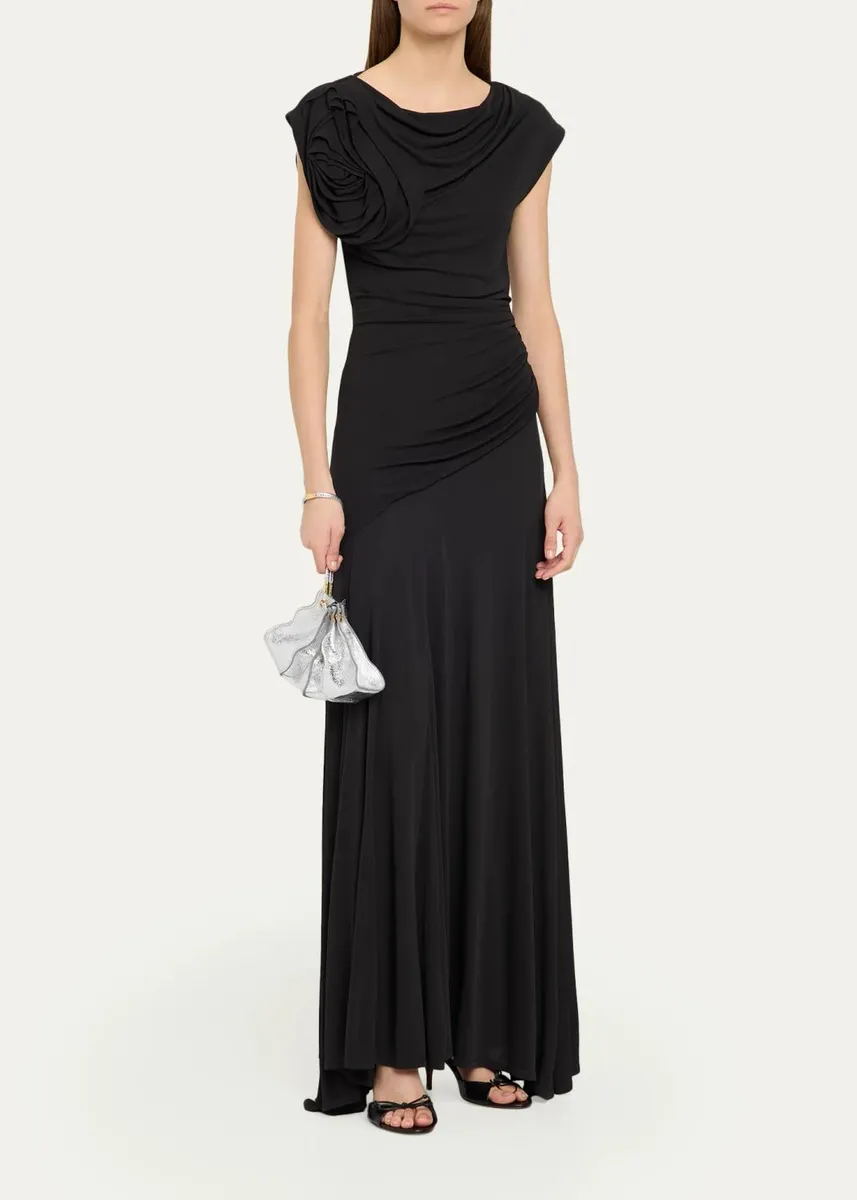 Ulla Johnson Daphne 3D Rosette Gown | Thumbnail 2 Ulla Johnson Daphne 3D Rosette Gown | Thumbnail 2