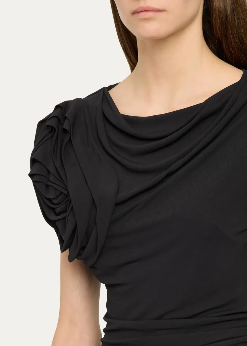 Ulla Johnson Daphne 3D Rosette Gown | Thumbnail 5 Ulla Johnson Daphne 3D Rosette Gown | Thumbnail 5