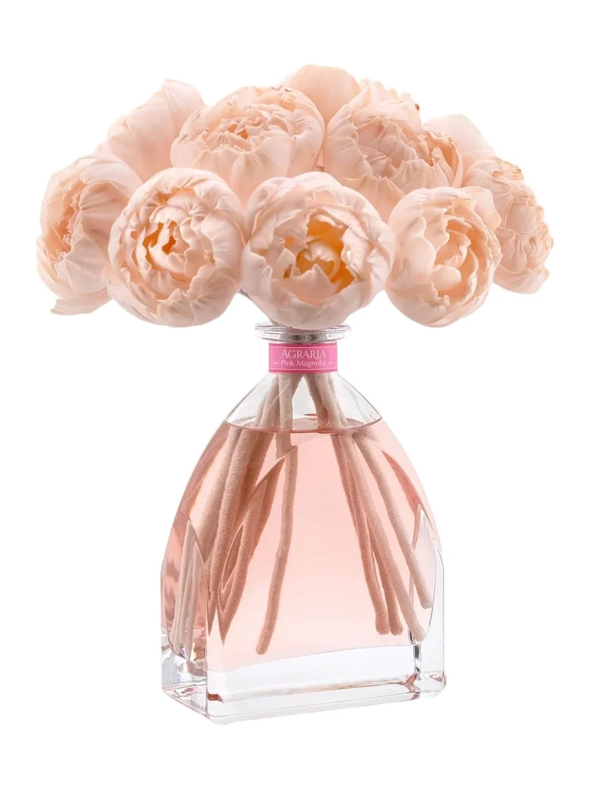 Agraria Limited Edition Pink Magnolia GrandEssence Diffuser, 32 oz.