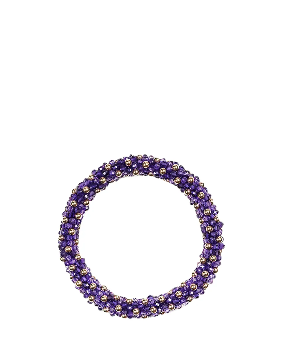 Meredith Frederick Grace 14K Yellow Gold & Amethyst Bracelet | Thumbnail 2 Meredith Frederick Grace 14K Yellow Gold & Amethyst Bracelet | Thumbnail 2