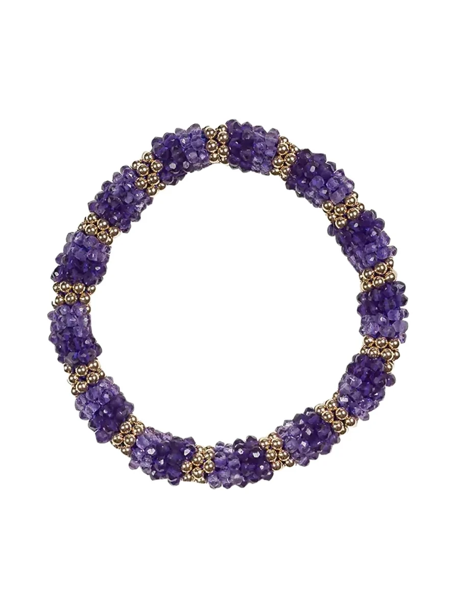Sadie 14K Yellow Gold & Amethyst Bracelet Sadie 14K Yellow Gold & Amethyst Bracelet