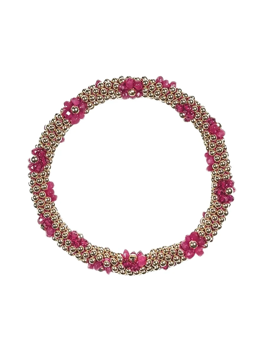 Daisy 14K Yellow Gold & Ruby Bracelet Daisy 14K Yellow Gold & Ruby Bracelet