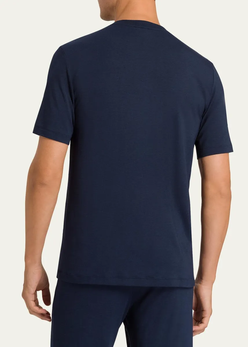 Hanro Men's Casual V-Neck T-Shirt | Thumbnail 3
