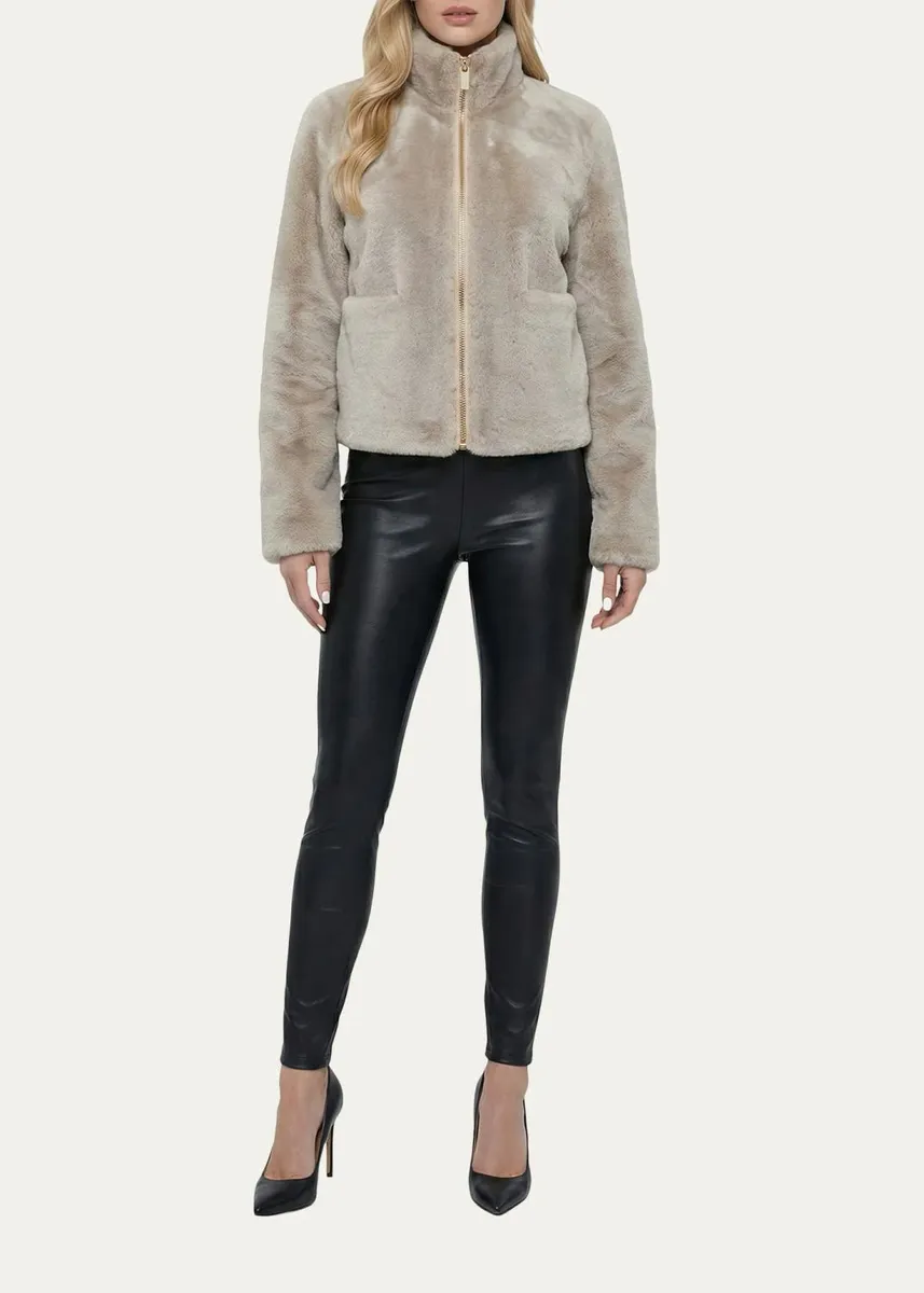Gorski Merino Shearling Lamb Zip Jacket | Thumbnail 2 Gorski Merino Shearling Lamb Zip Jacket | Thumbnail 2