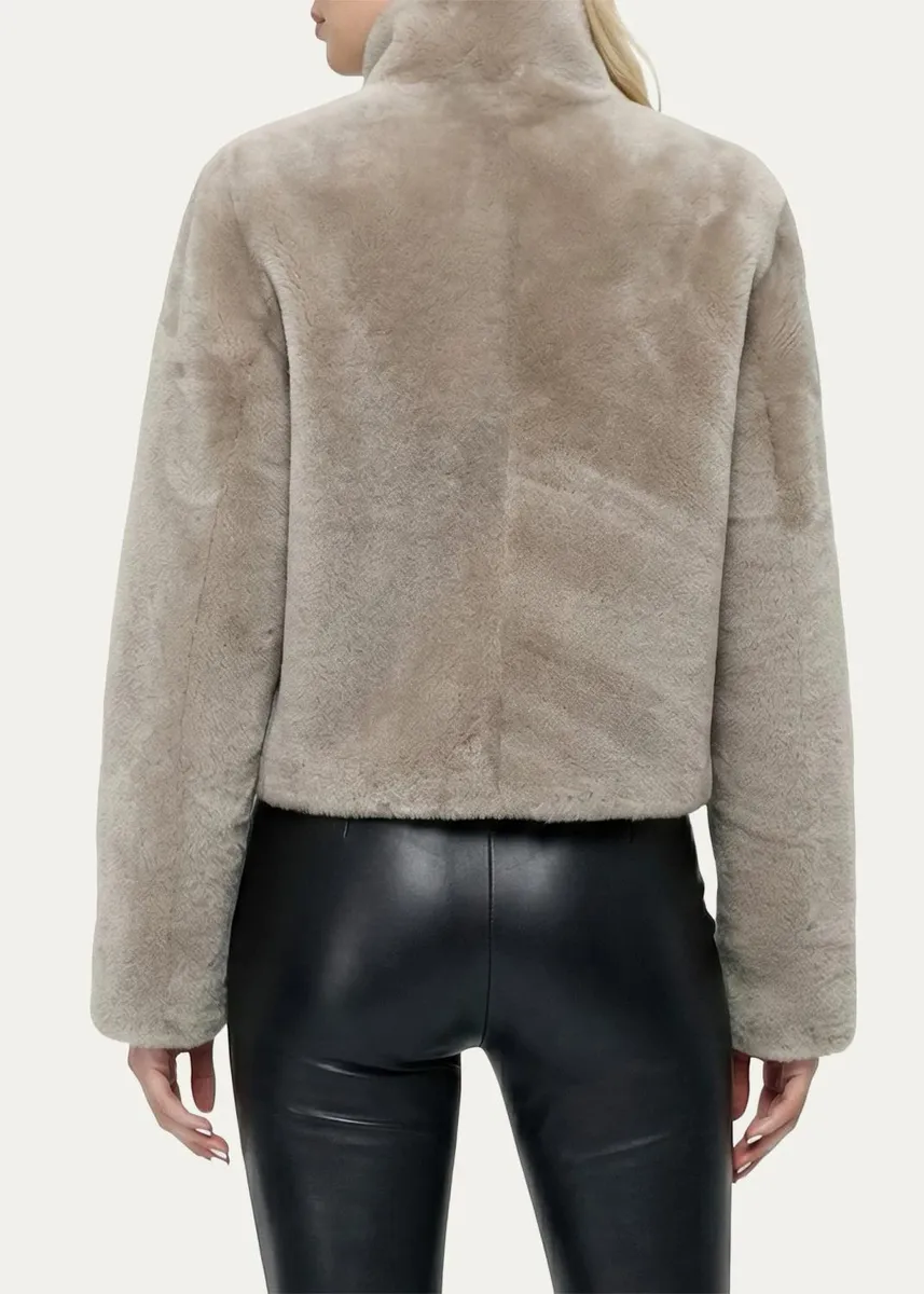 Gorski Merino Shearling Lamb Zip Jacket | Thumbnail 3 Gorski Merino Shearling Lamb Zip Jacket | Thumbnail 3
