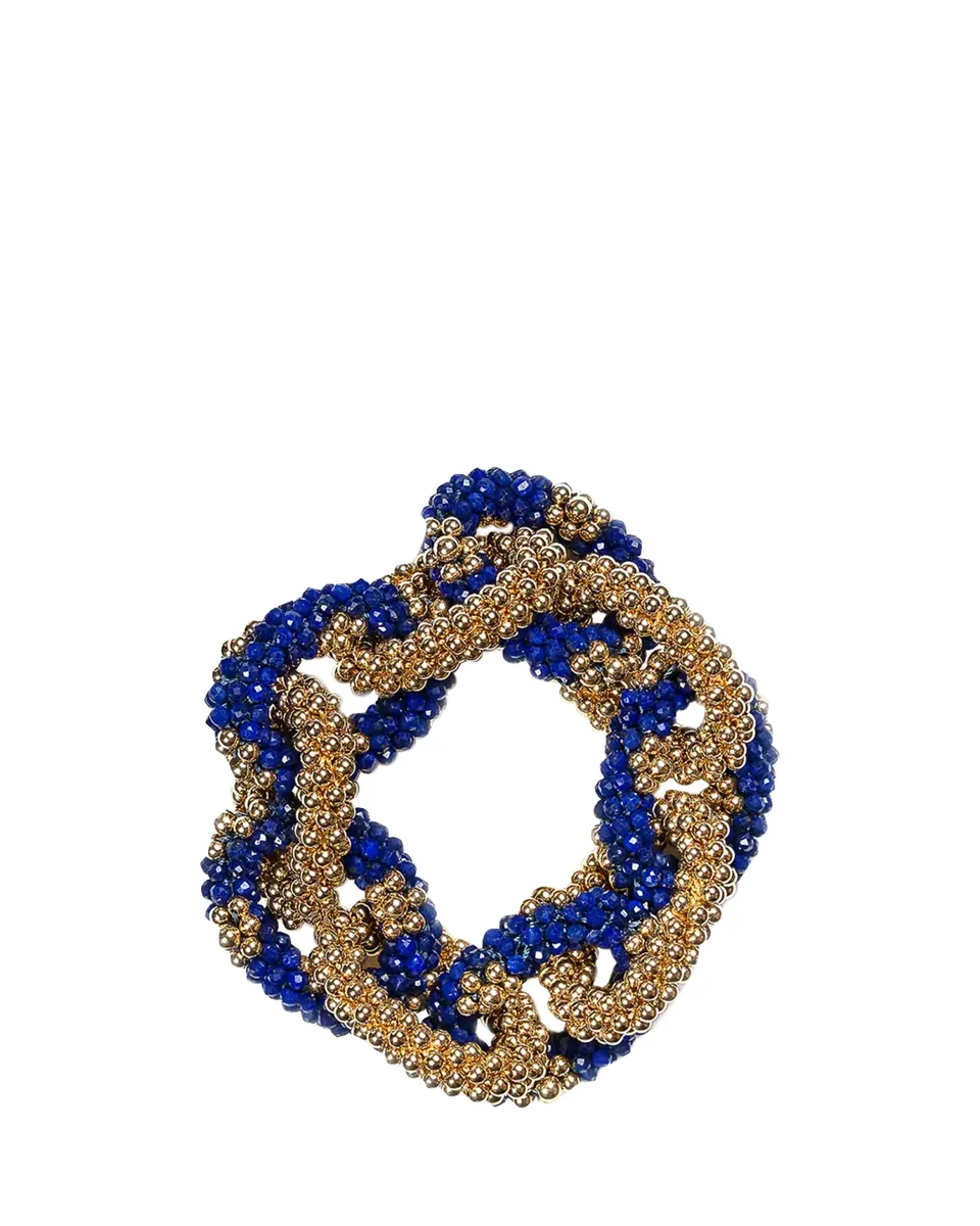Meredith Frederick Elsa 14K Yellow Gold & Lapis Lazuli Bracelet | Thumbnail 2