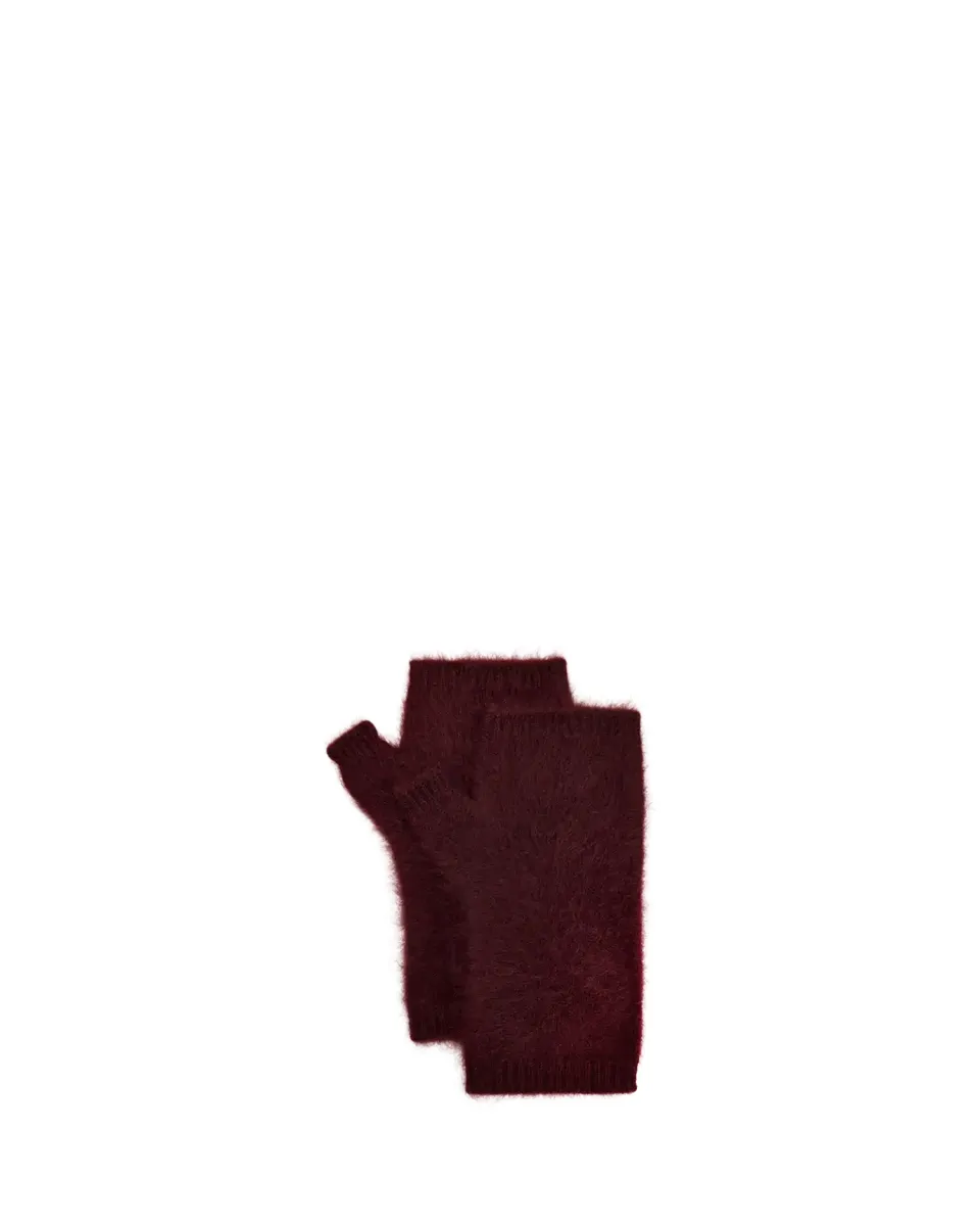 Fleurette Brushed Cashmere Fingerless Gloves | Thumbnail 2 Fleurette Brushed Cashmere Fingerless Gloves | Thumbnail 2