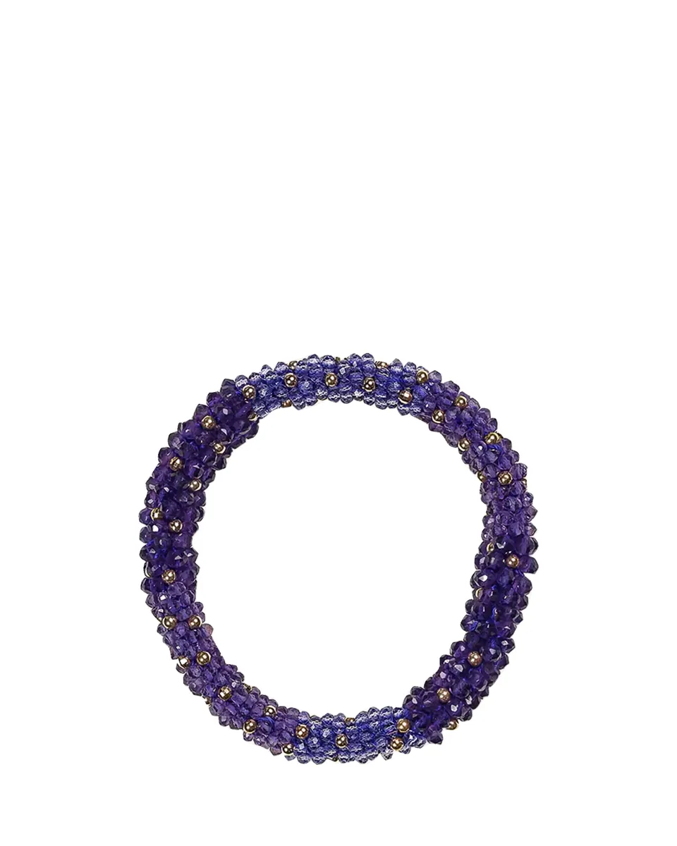 Meredith Frederick 14K Yellow Gold, Amethyst & Zircon Bracelet | Thumbnail 2 Meredith Frederick 14K Yellow Gold, Amethyst & Zircon Bracelet | Thumbnail 2