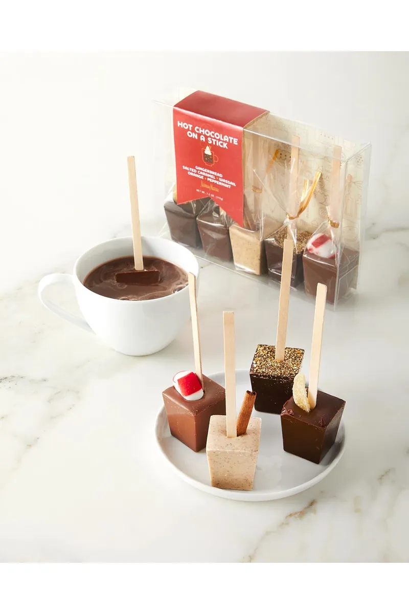 Neiman Marcus Hot Chocolate on a Stick, 5 Pack | Thumbnail 3