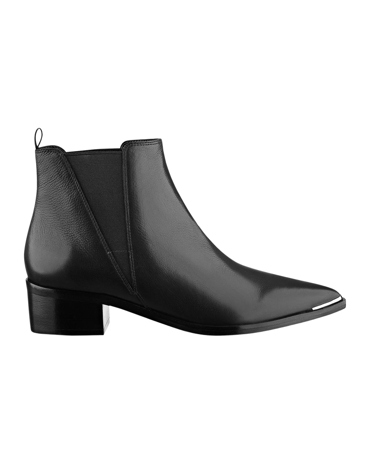 Marc Fisher LTD Yale Leather Pointed Chelsea Booties