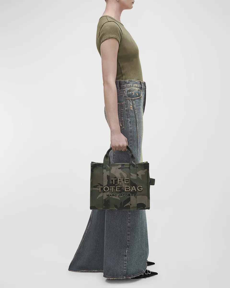 Marc Jacobs The Camo Jacquard Medium Tote Bag | Thumbnail 4 Marc Jacobs The Camo Jacquard Medium Tote Bag | Thumbnail 4