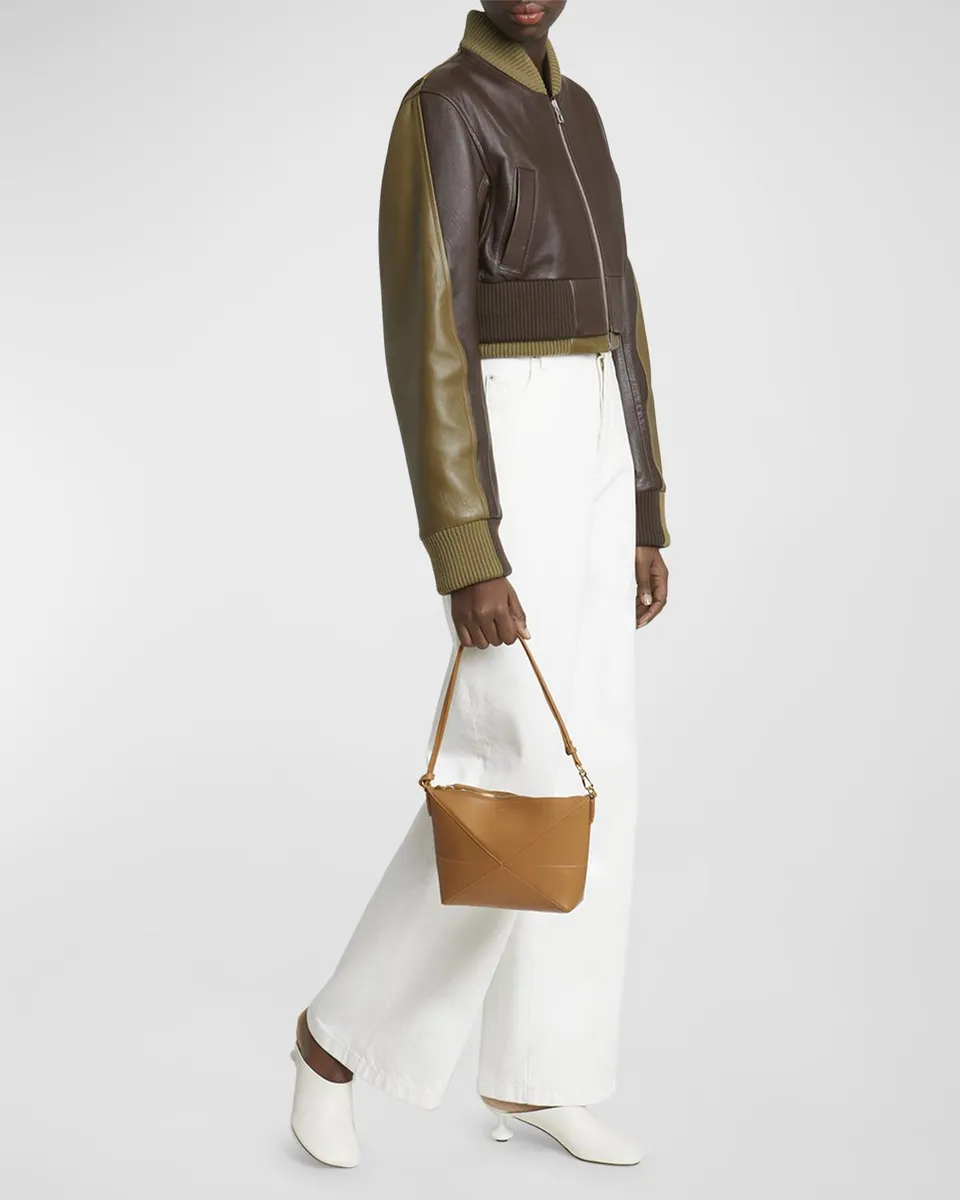 Loewe Puzzle Fold Leather Pouch Shoulder Bag | Thumbnail 2 Loewe Puzzle Fold Leather Pouch Shoulder Bag | Thumbnail 2