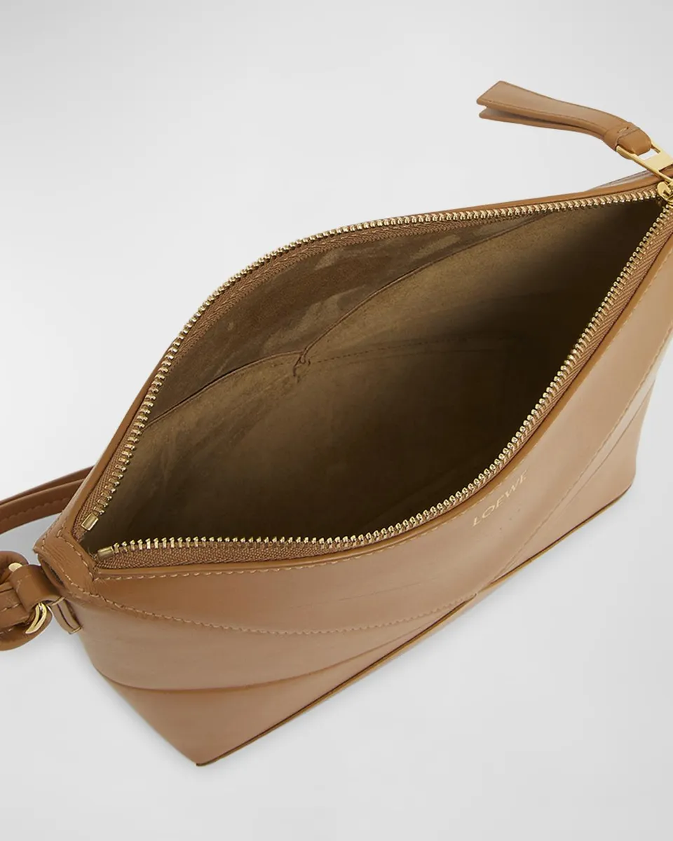 Loewe Puzzle Fold Leather Pouch Shoulder Bag | Thumbnail 3 Loewe Puzzle Fold Leather Pouch Shoulder Bag | Thumbnail 3