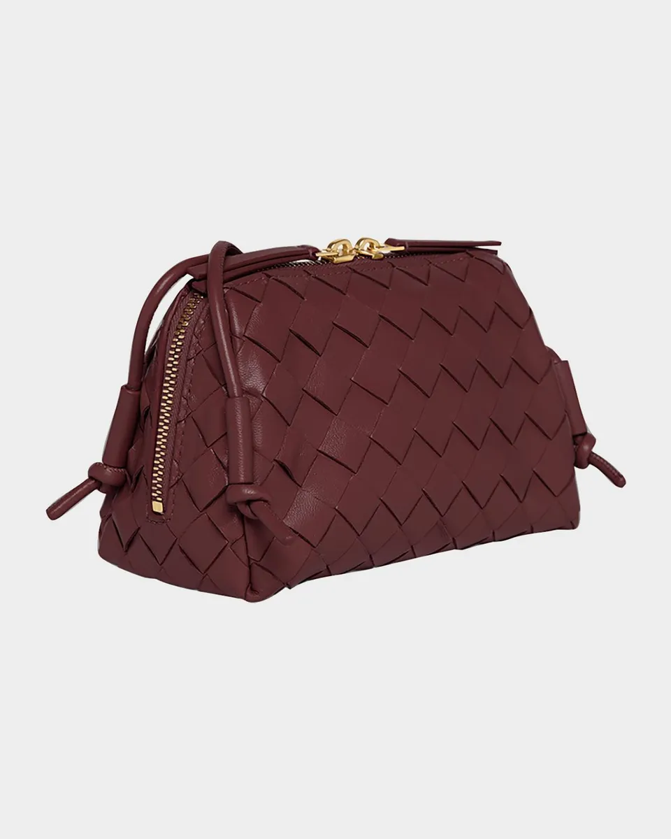 Bottega Veneta Zip Leather Pouch Shoulder Bag | Thumbnail 3