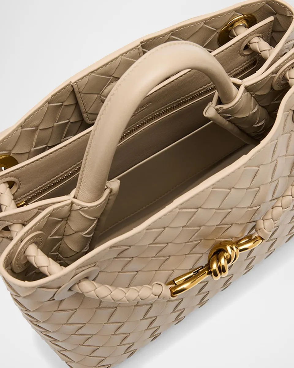 Bottega Veneta Andiamo Small Leather Top-Handle Bag | Thumbnail 4 Bottega Veneta Andiamo Small Leather Top-Handle Bag | Thumbnail 4
