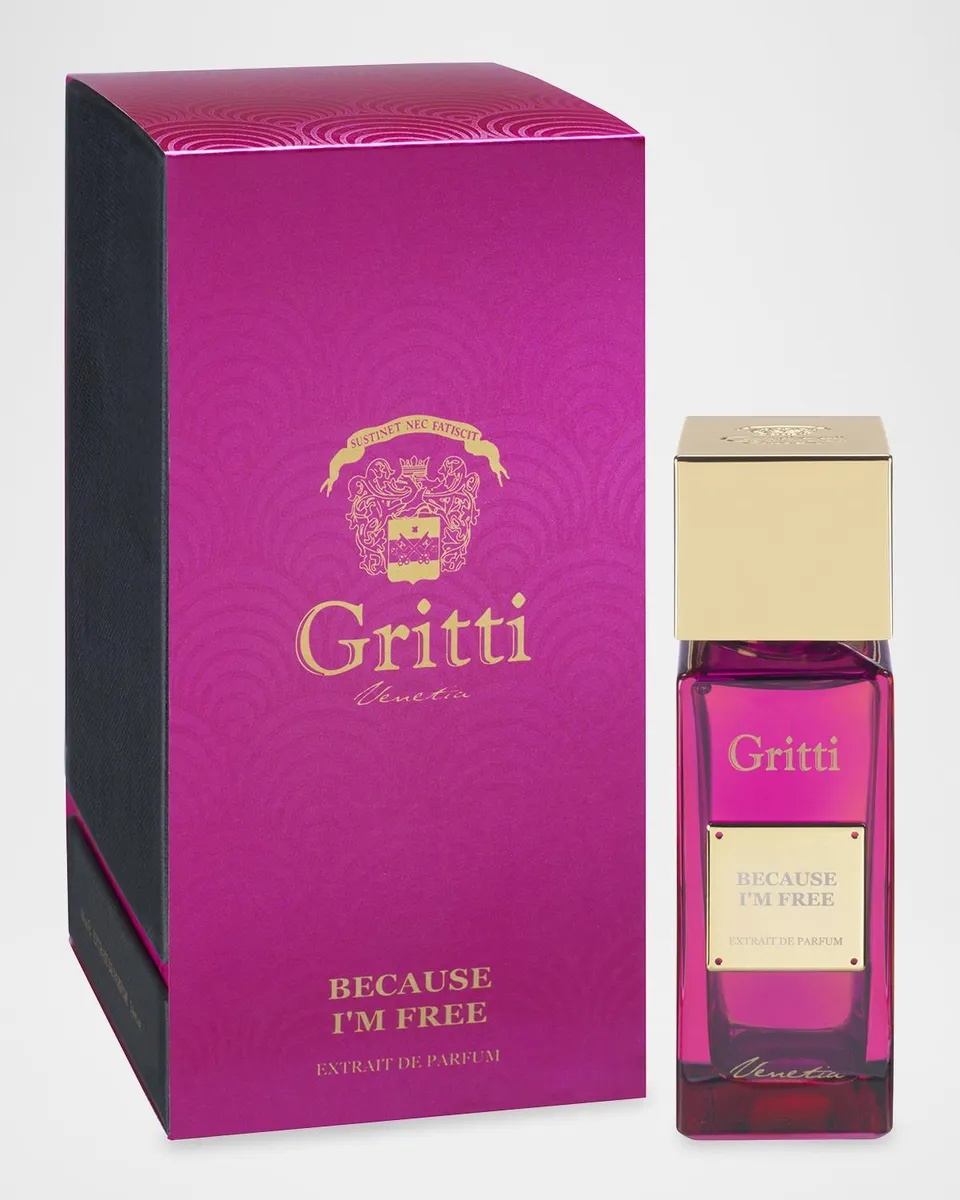 GRITTI Because I 'm Free Extrait De Parfum, 3.4 oz. | Thumbnail 2