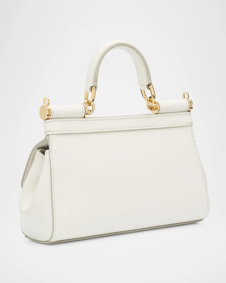 Dolce & Gabbana Mini Sicily Elongated Top-Handle Bag | Thumbnail 3