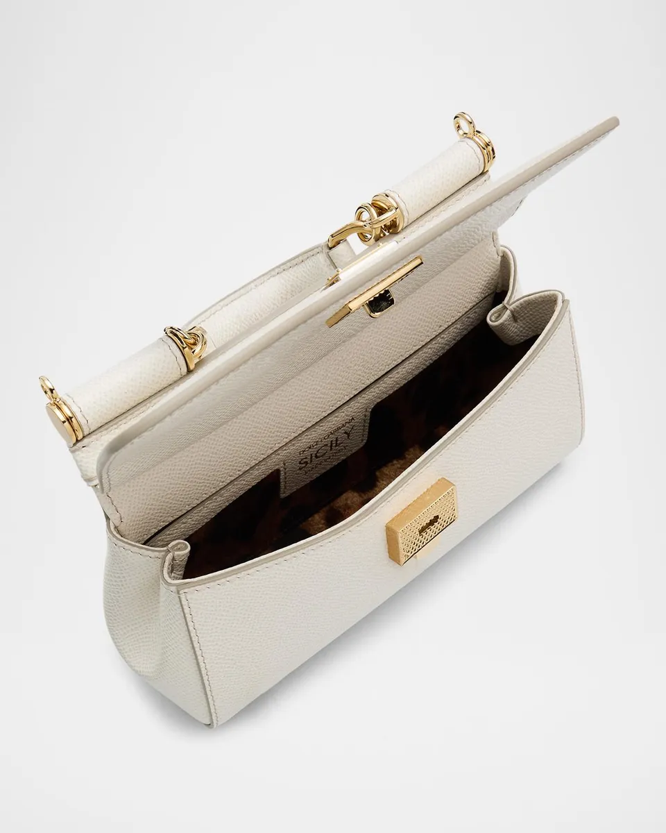 Dolce & Gabbana Mini Sicily Elongated Top-Handle Bag | Thumbnail 4