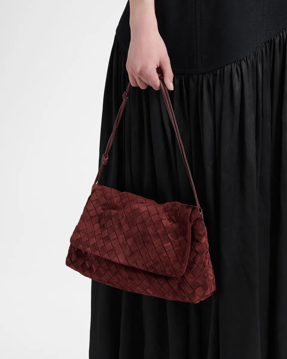Bottega Veneta Giorno Suede Drawstring Shoulder Bag | Thumbnail 2 Bottega Veneta Giorno Suede Drawstring Shoulder Bag | Thumbnail 2