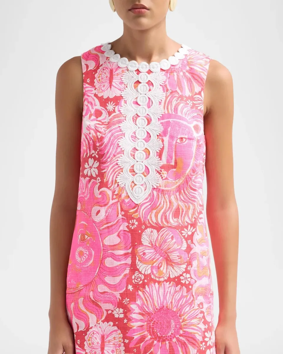 Lilly Pulitzer Edita Stretch Shift Mini Dress | Thumbnail 5 Lilly Pulitzer Edita Stretch Shift Mini Dress | Thumbnail 5