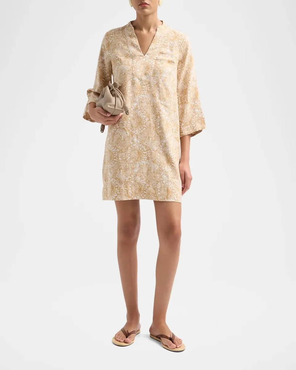 Lilly Pulitzer Annadetta Linen Tunic Dress | Thumbnail 2 Lilly Pulitzer Annadetta Linen Tunic Dress | Thumbnail 2