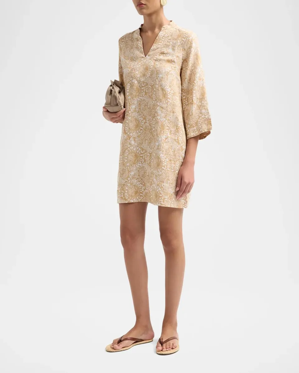 Lilly Pulitzer Annadetta Linen Tunic Dress | Thumbnail 4 Lilly Pulitzer Annadetta Linen Tunic Dress | Thumbnail 4