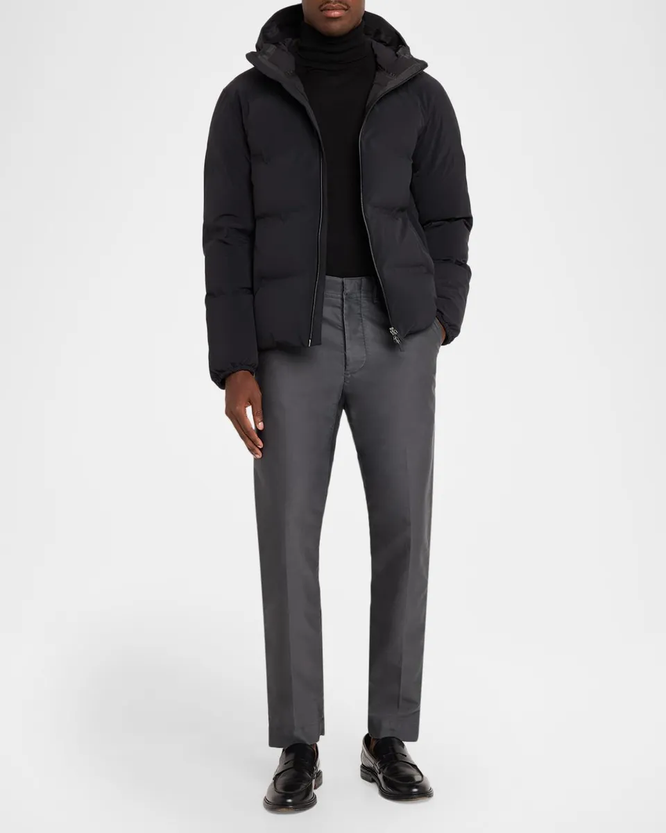 HERNO Men's New Impact Hooded Down Jacket | Thumbnail 2 HERNO Men's New Impact Hooded Down Jacket | Thumbnail 2