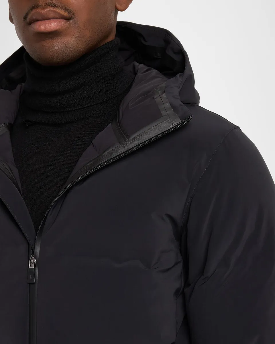 HERNO Men's New Impact Hooded Down Jacket | Thumbnail 5 HERNO Men's New Impact Hooded Down Jacket | Thumbnail 5